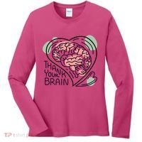 Thank Your Brain Mental Health Women's Long Sleeve Shirt thumb 0