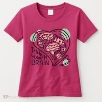 Thank Your Brain Mental Health Women's T-Shirt thumb 0