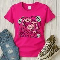 Thank Your Brain Mental Health Women's T-Shirt thumb 3