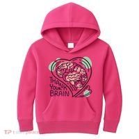 Thank Your Brain Mental Health Kids Hoodie thumb 0
