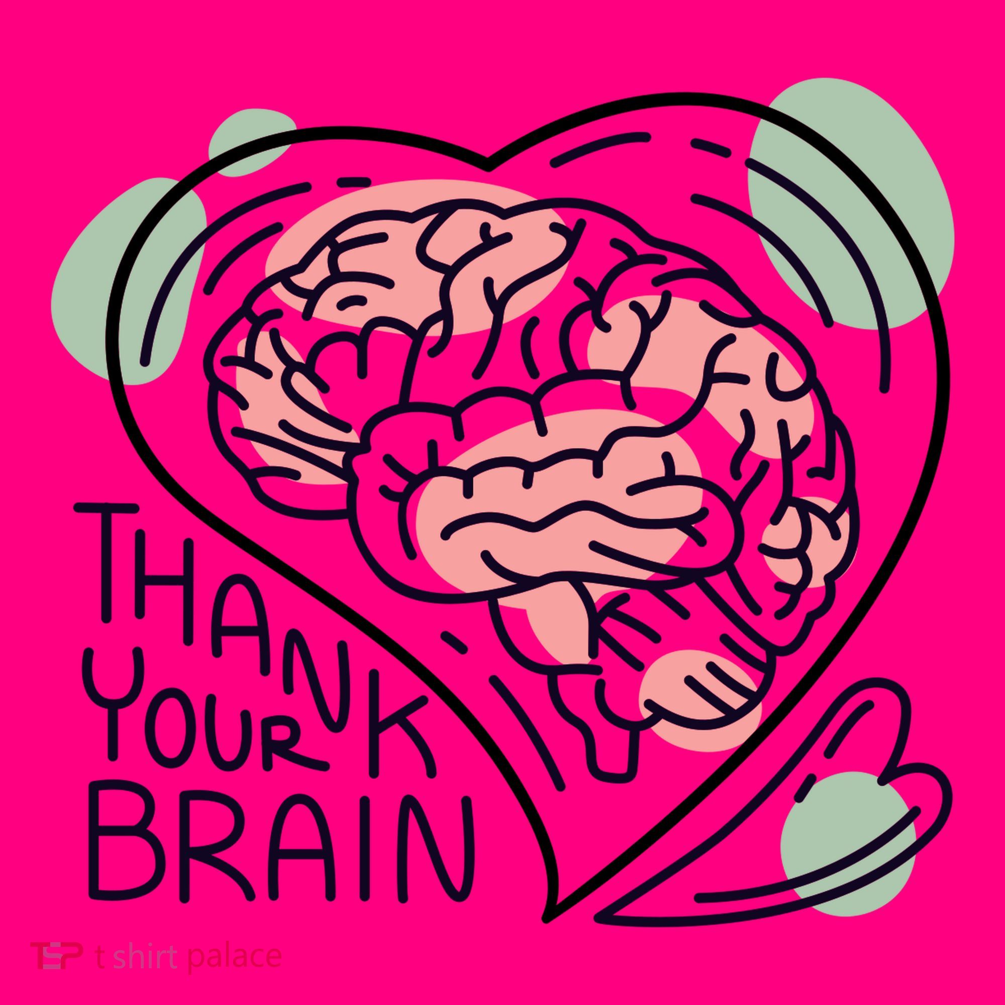 Thank Your Brain Mental Health Kids Hoodie