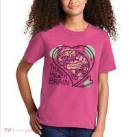 Thank Your Brain Mental Health Kids T-Shirt thumb 2