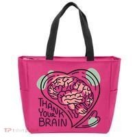 Thank Your Brain Mental Health Tote Bag thumb 0