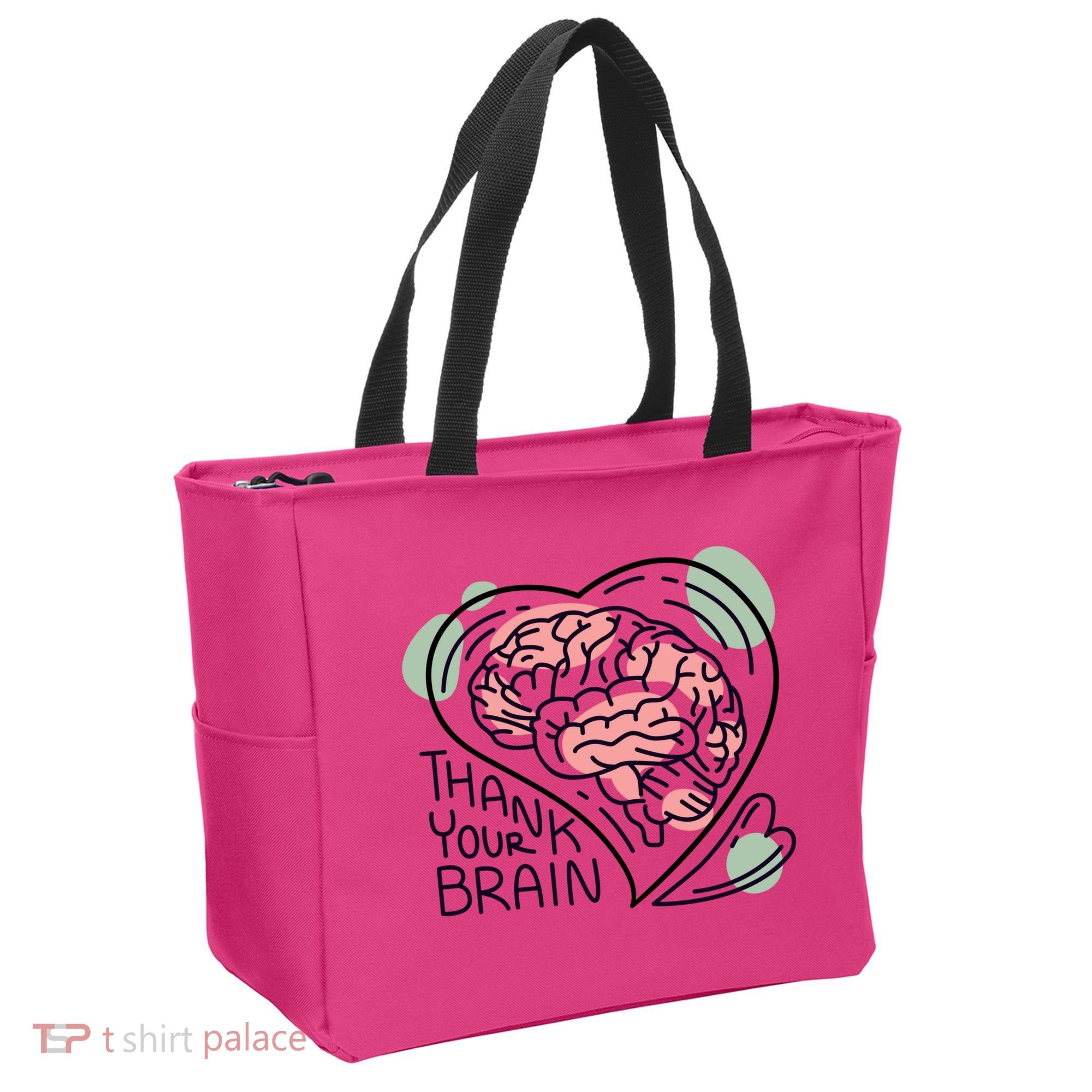 Thank Your Brain Mental Health Tote Bag