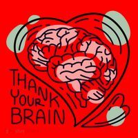 Thank Your Brain Mental Health Santa Hat thumb 1