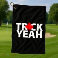 Truck Yeah Candian Golf Towel thumb 1
