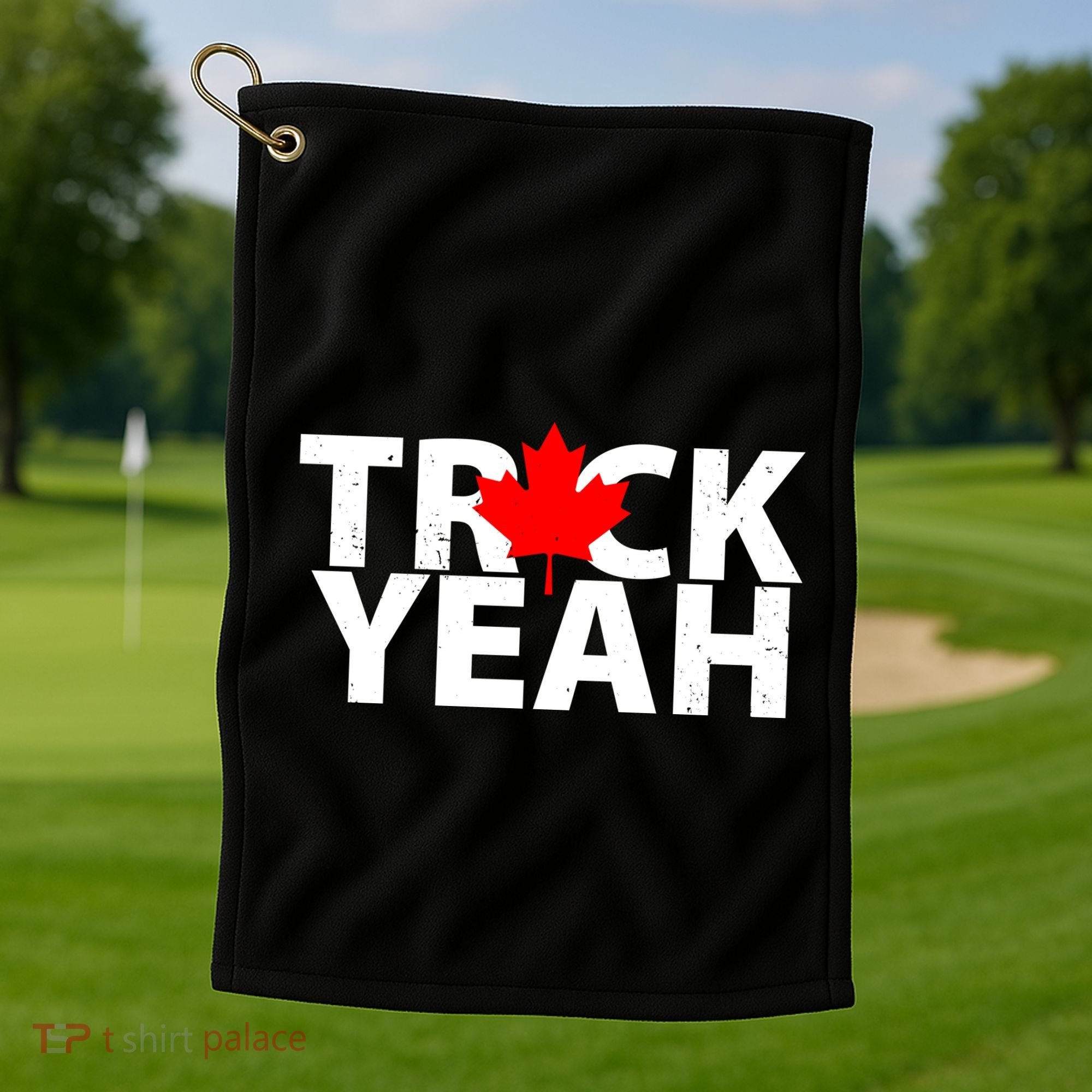 Truck Yeah Candian Golf Towel