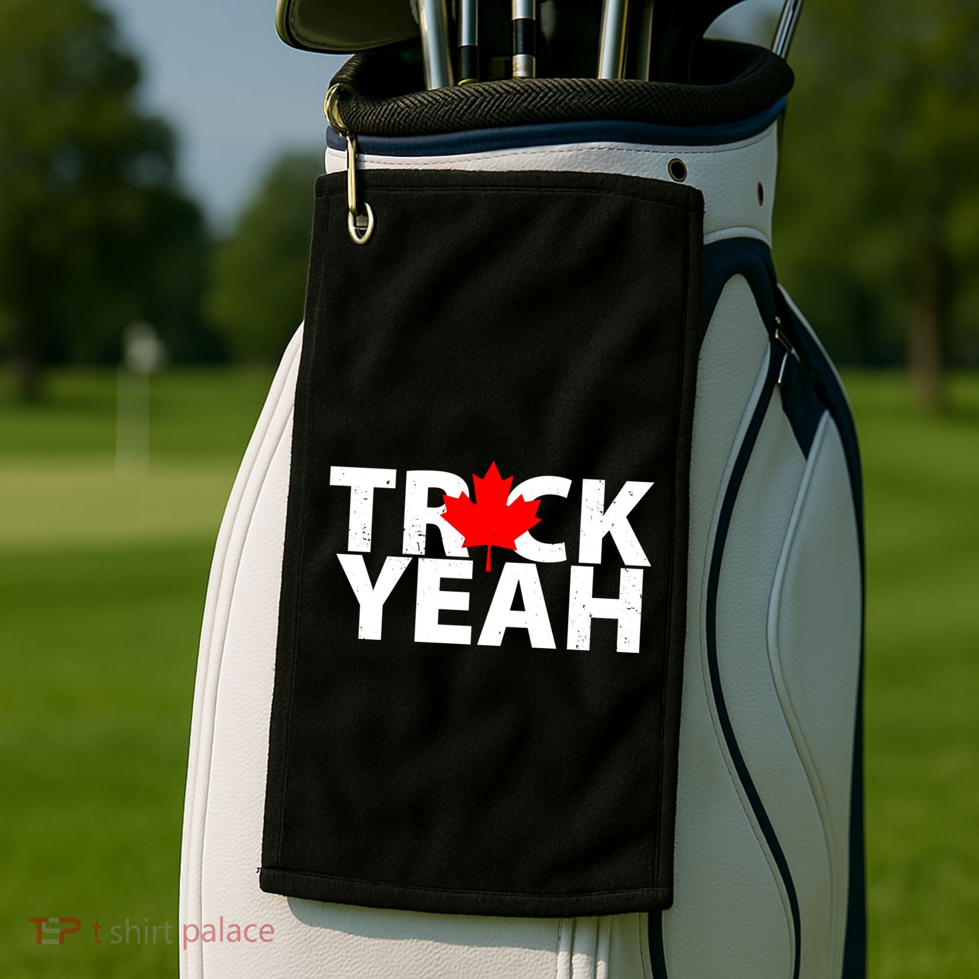 Truck Yeah Candian Golf Towel