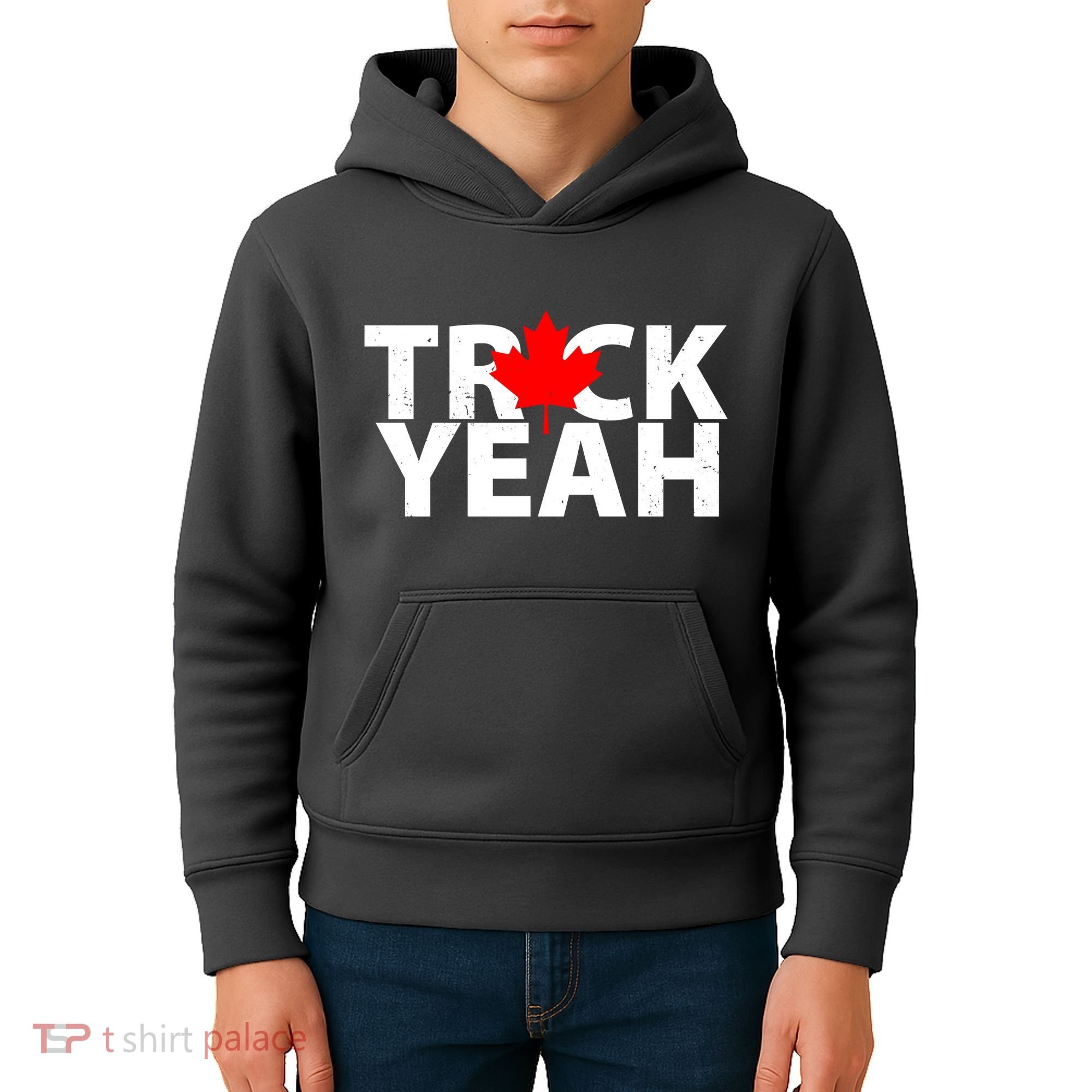 Truck Yeah Candian Kids Hoodie