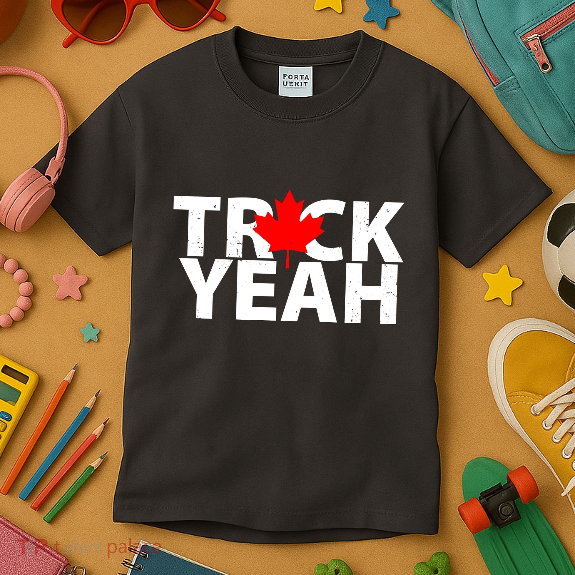 Truck Yeah Candian Kids T-Shirt