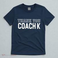 Thank You Coach K Basketball T-Shirt thumb 5