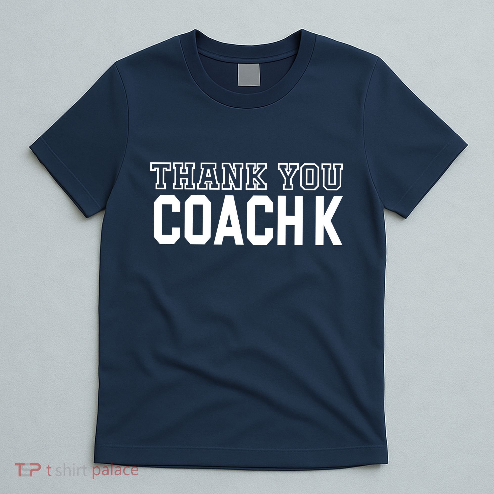 Thank You Coach K Basketball T-Shirt