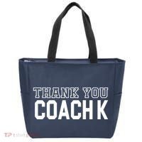 Thank You Coach K Basketball Tote Bag thumb 0