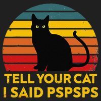 Tell Your Cat I Said Pspsps Funny Saying Cat Lovers Beanie thumb 2