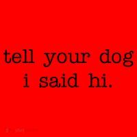 Tell Your Dog I Said Hi Santa Hat thumb 1