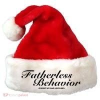 Fatherless Behavior Except My Dad Loves Me Santa Hat thumb 0
