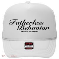 Fatherless Behavior Except My Dad Loves Me Hat thumb 0