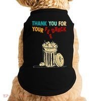 Thank You For Your Feedback Raglan Baseball Doggie Tank thumb 0