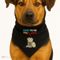 Thank You For Your Feedback Raglan Baseball USA-Made Doggie Bandana thumb 1