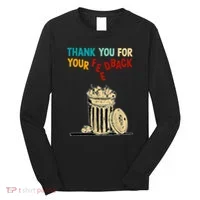 Thank You For Your Feedback Raglan Baseball Long Sleeve Shirt thumb 0