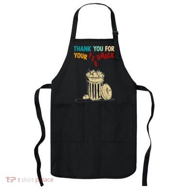 Thank You For Your Feedback Raglan Baseball Apron