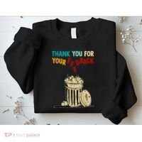 Thank You For Your Feedback Raglan Baseball Sweatshirt thumb 2
