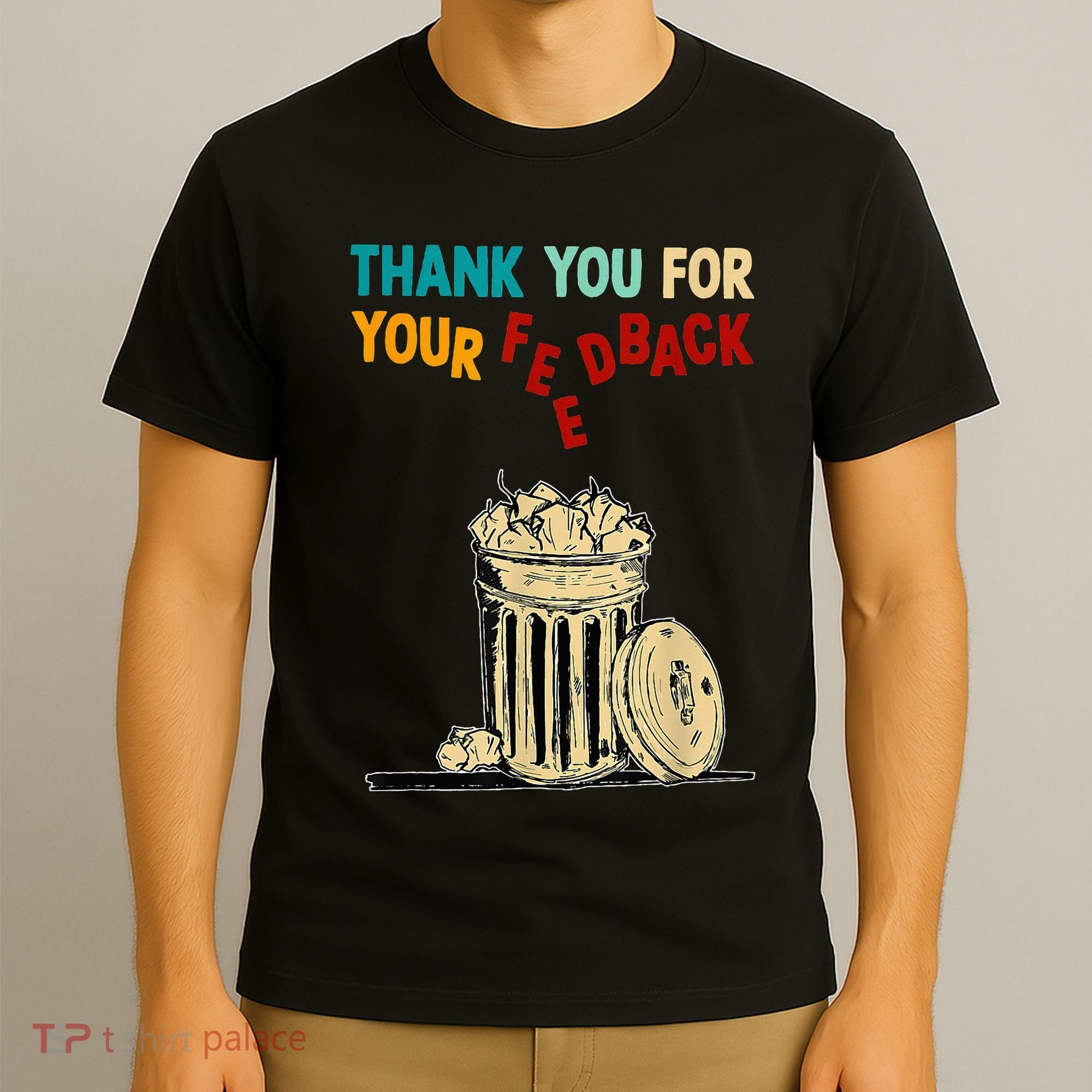 Thank You For Your Feedback Raglan Baseball T-Shirt