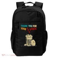 Thank You For Your Feedback Raglan Baseball Backpack thumb 0