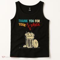 Thank You For Your Feedback Raglan Baseball Tank Top thumb 2