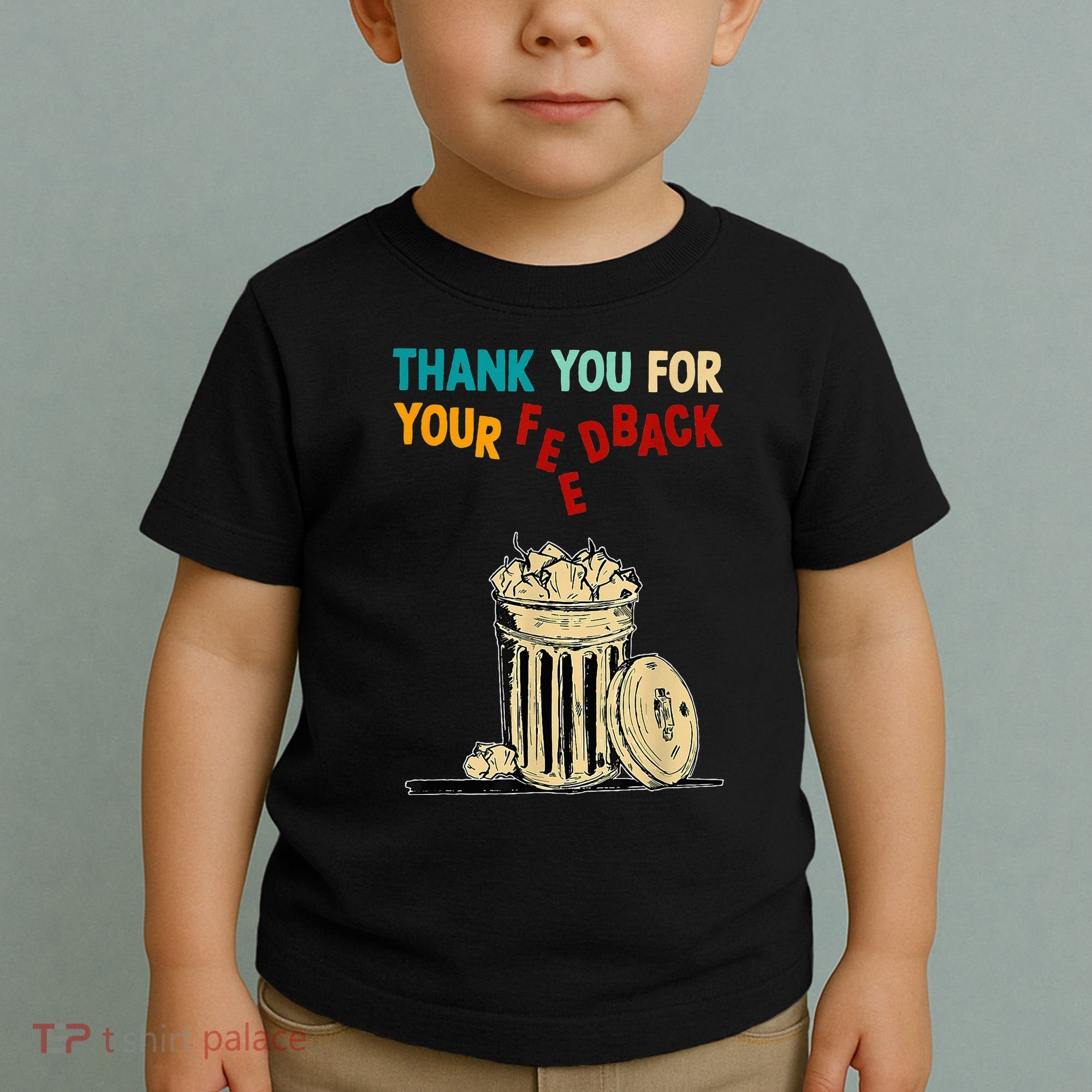 Thank You For Your Feedback Raglan Baseball Toddler T-Shirt
