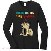 Thank You For Your Feedback Raglan Baseball Women's Long Sleeve Shirt thumb 0