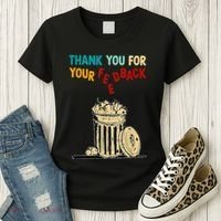Thank You For Your Feedback Raglan Baseball Women's T-Shirt thumb 3