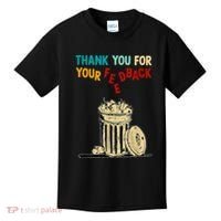 Thank You For Your Feedback Raglan Baseball Kids T-Shirt thumb 0