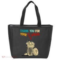 Thank You For Your Feedback Raglan Baseball Tote Bag thumb 0
