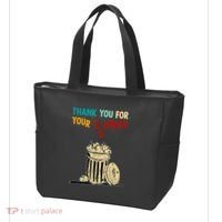 Thank You For Your Feedback Raglan Baseball Tote Bag thumb 3