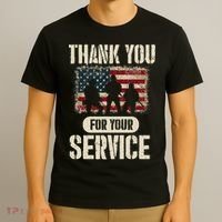 Thank You For Your Service Shirt, Patriotic Veterans Day T-Shirt thumb 3