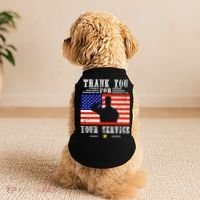 Thank you for your services Patriotic - veterans day Doggie Tank thumb 2