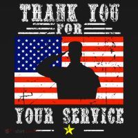 Thank you for your services Patriotic - veterans day Hoodie thumb 2