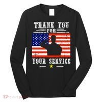 Thank you for your services Patriotic - veterans day Long Sleeve Shirt thumb 0