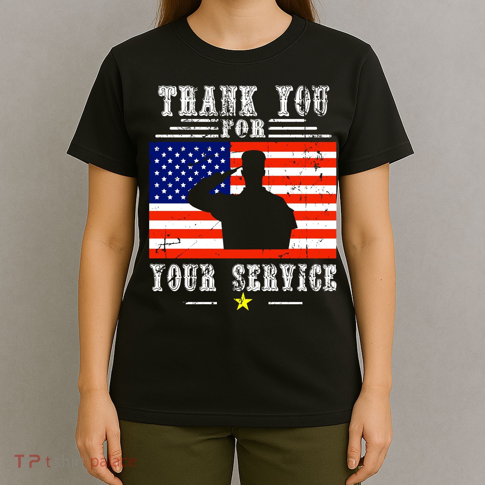 Thank you for your services Patriotic - veterans day T-Shirt