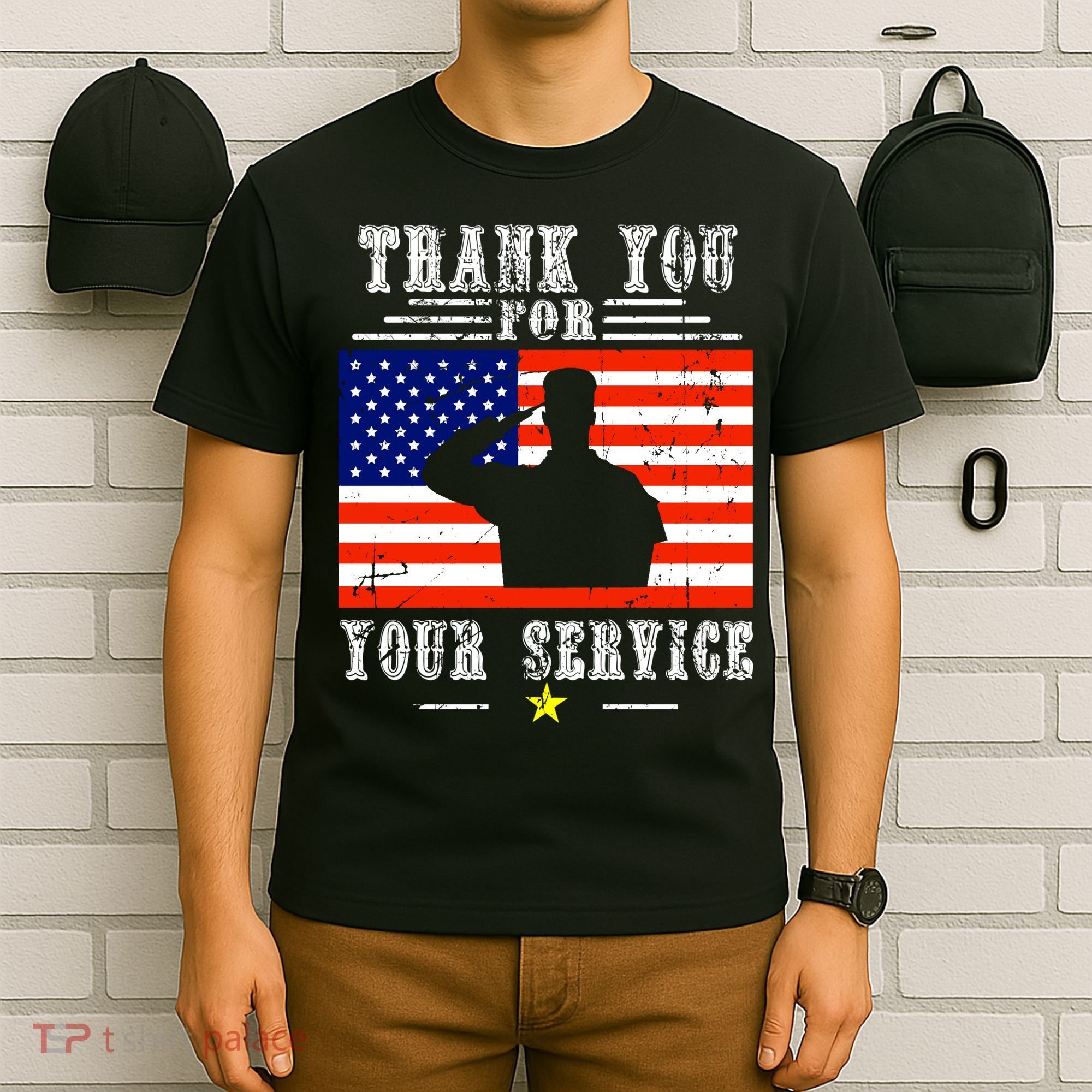 Thank you for your services Patriotic - veterans day T-Shirt