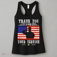Thank you for your services Patriotic - veterans day Women's Tank Top thumb 3