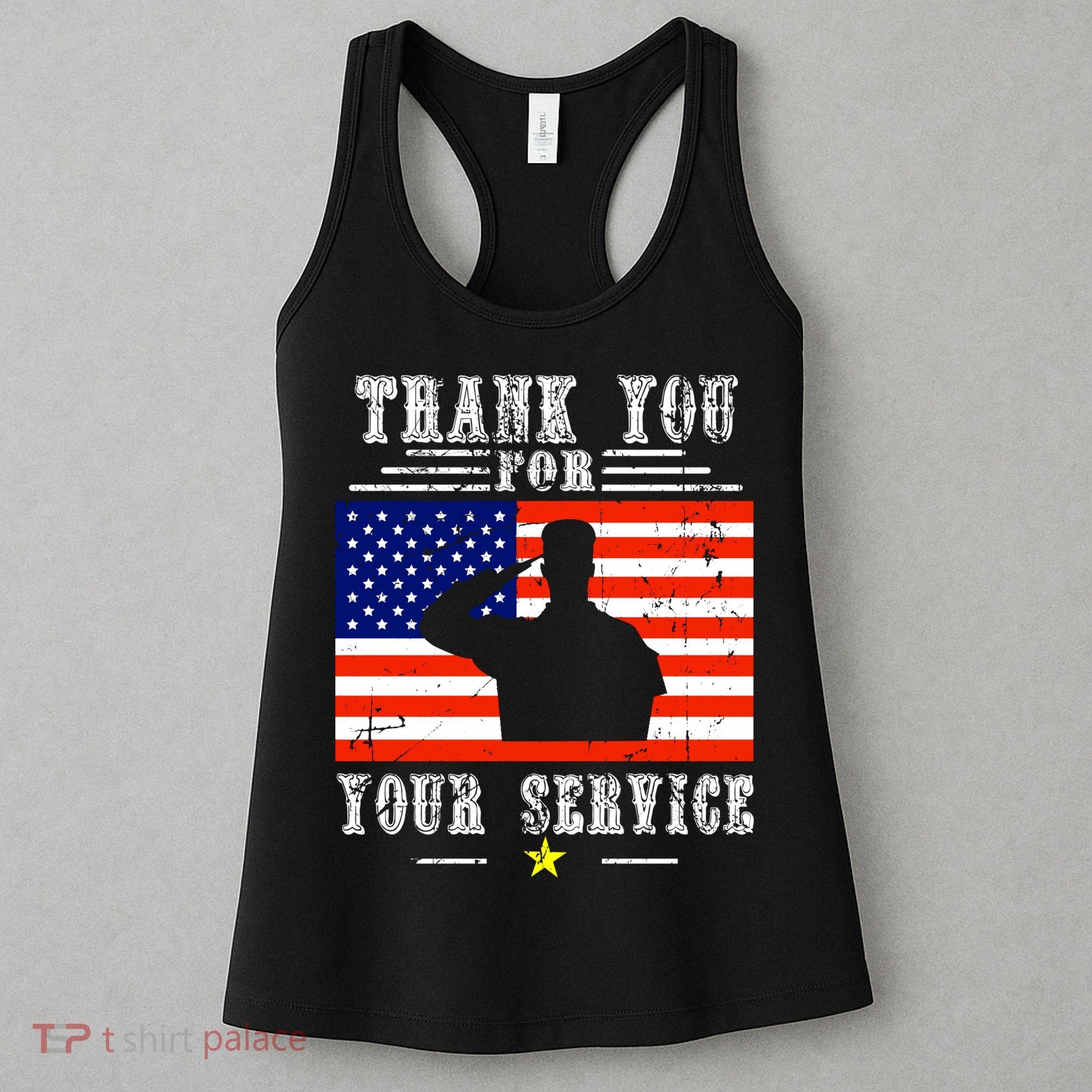 Thank you for your services Patriotic - veterans day Women's Tank Top