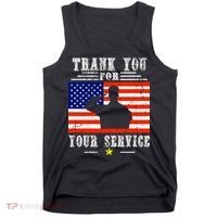 Thank you for your services Patriotic - veterans day Tank Top thumb 0