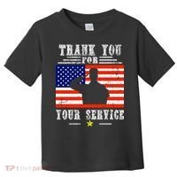 Thank you for your services Patriotic - veterans day Toddler T-Shirt thumb 0