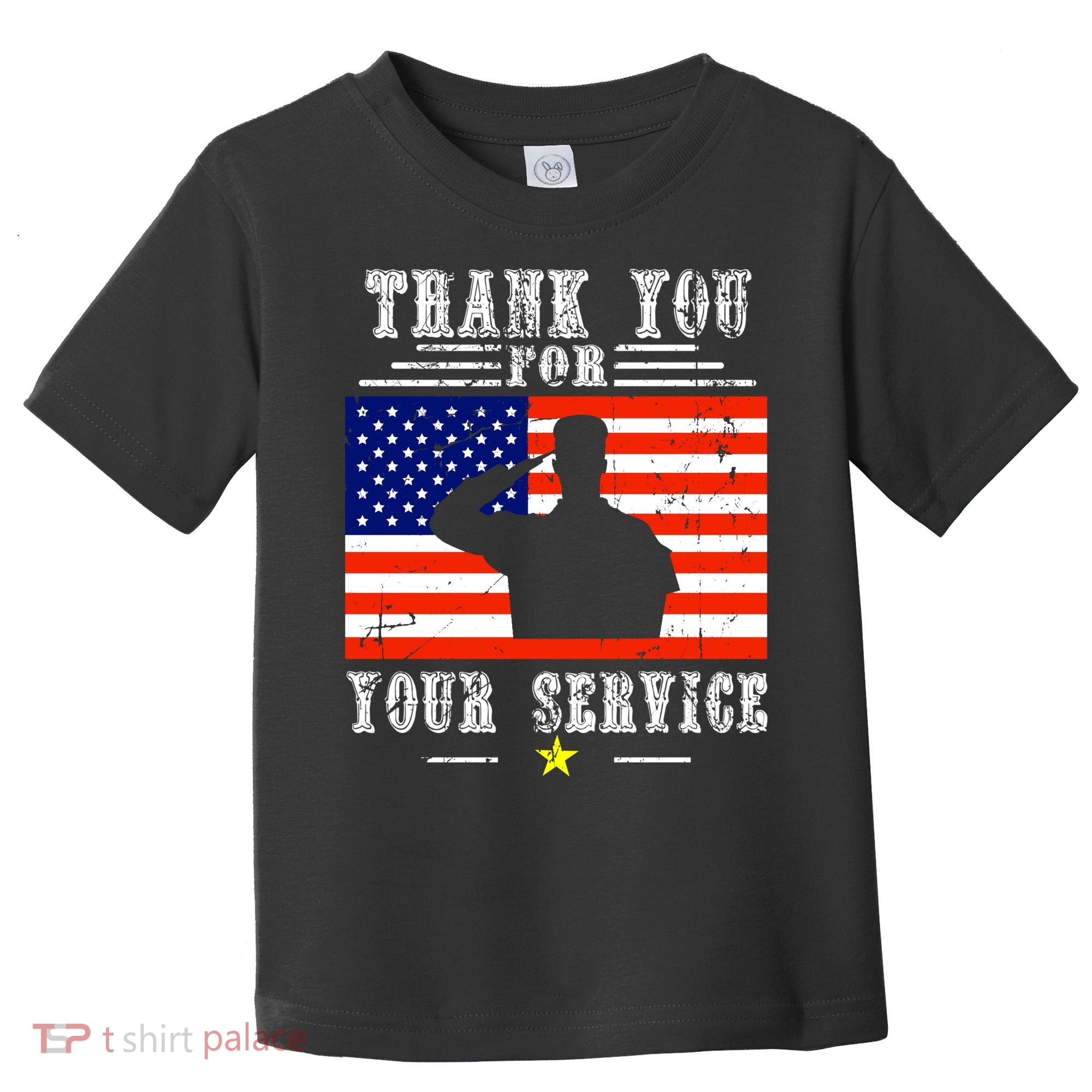 Thank you for your services Patriotic - veterans day Toddler T-Shirt