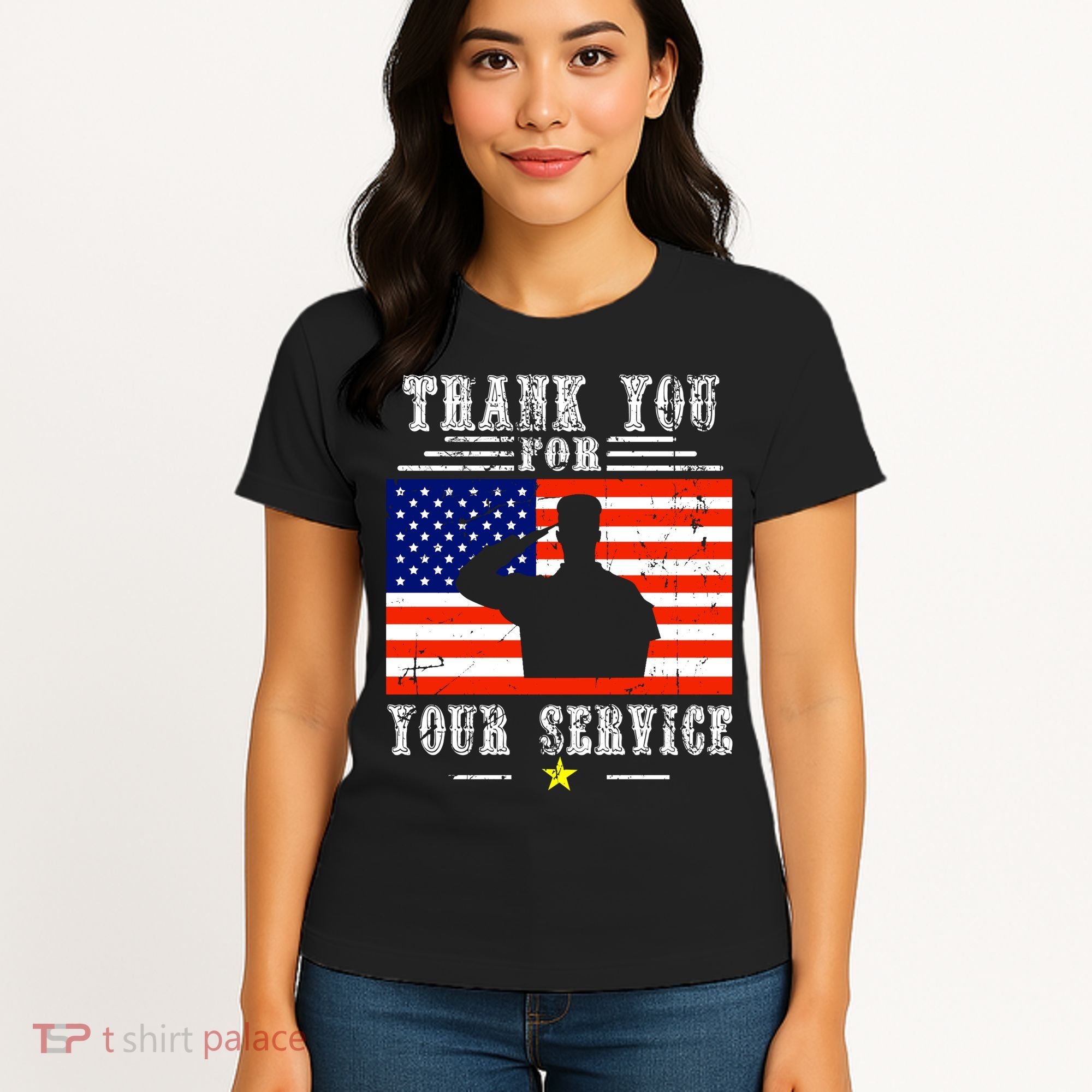 Thank you for your services Patriotic - veterans day Women's T-Shirt