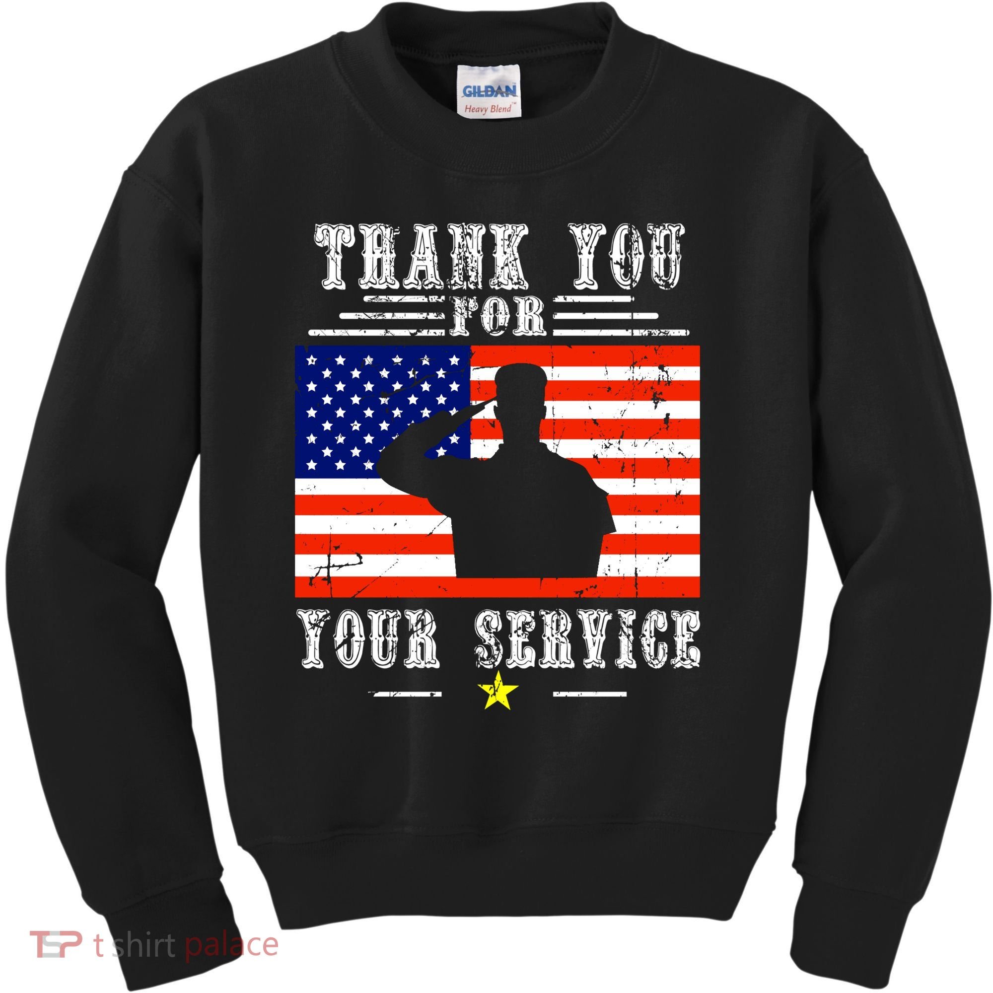 Thank you for your services Patriotic - veterans day Kids Sweatshirt