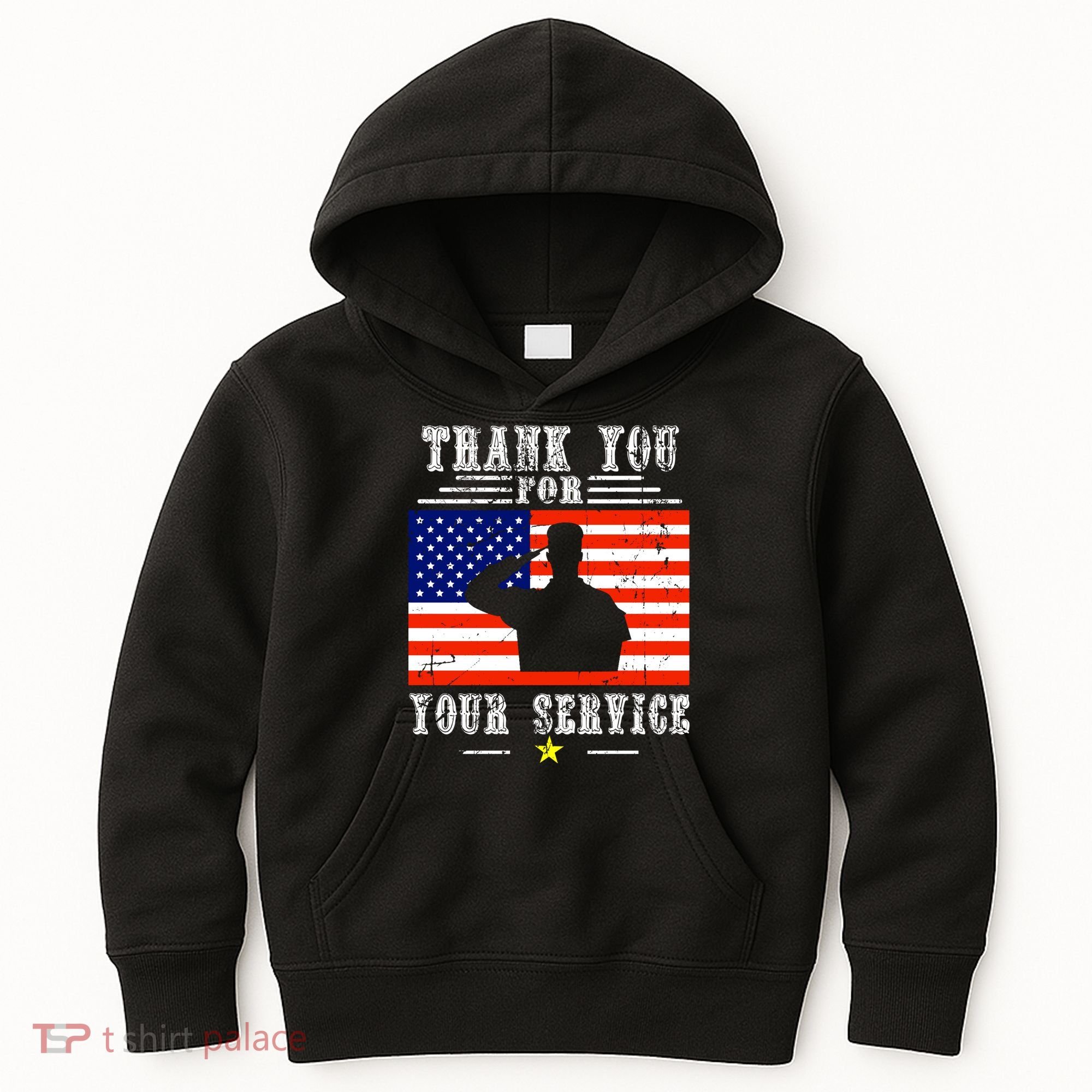 Thank you for your services Patriotic - veterans day Kids Hoodie