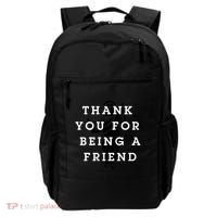 Thank You For Being A Friend Backpack thumb 0